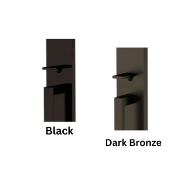 G-U / Ferco Active Berlin Zamac Gripset For Entry Doors - Dark Bronze